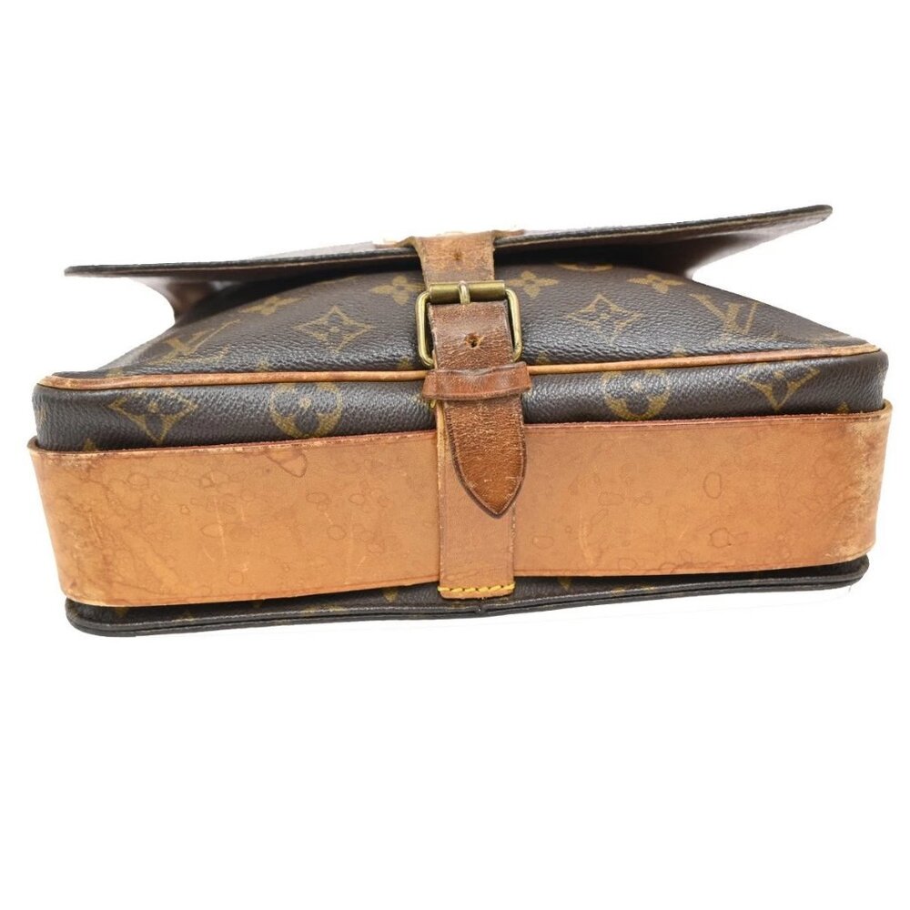 LOUIS VUITTON Cartouchiere MM Shoulder Bag Monogram Leather Brown M51253 69EF874 - Picture 6 of 16
